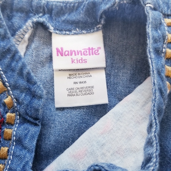 Nannette Chambray Girl Dress 6 - Picture 5 of 7